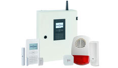 Das <strong>Hybrid-Alarmsystem DAITEM D34</strong>. Ihr Alarmsystem zum Einbruchschutz in Kiel und Umgebung.